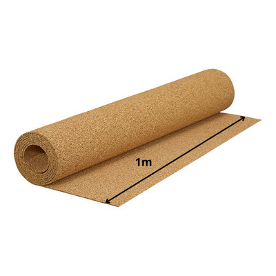Cork Roll 3mm - 5m2 (53.81sqft)