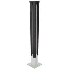 Corner Post - Post Extender - Black - Seven Feet Extension