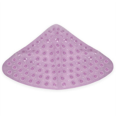 Corner Shower Rubber Purple Corner Mat - Pukkr