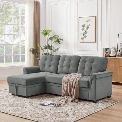 Corner Sofa Bed L Shaped Corner Sofa Bed with Storage Settee