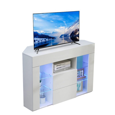 Tall corner tv on sale cabinet with storage