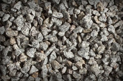 Granite chippings store bulk bag