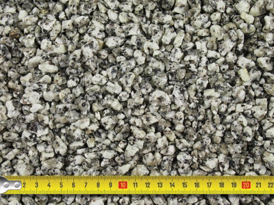 Cornish Silver Granite Gravel 14mm - 25 Bags (500kg)