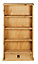 Corona 1 Drawer DVD Bookcase Rack Mexican Solid Pine