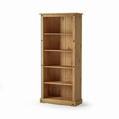 Large solid deals wood bookcase