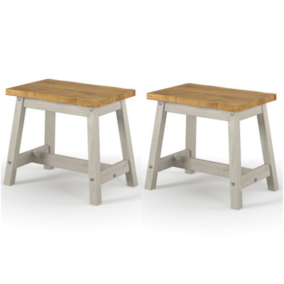 Corona Grey Live Edge Dining Table & Triple Bench Dining Set