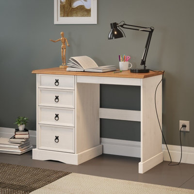 White pine desk discount