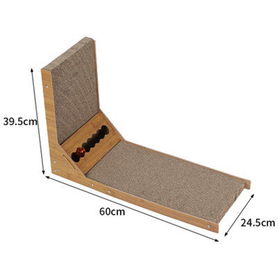 Cat Scratching Mat, Scratch-proof Pet Carpet, Scratching Pad For Indoor Cat Scratching Rug Wall Scratchers With Adhesive Hook Loop Tape