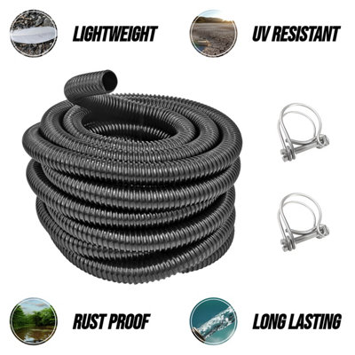 Corrugated Pond Pipe 32mm 1.25