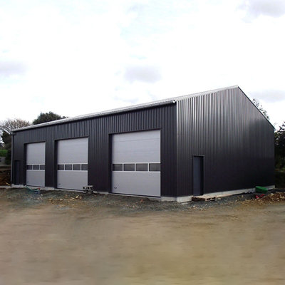 Corrugated Roofing Sheet Black Corrugated Panel Pack of 12 L 129 cm x W 45 cm x T 0.27 mm