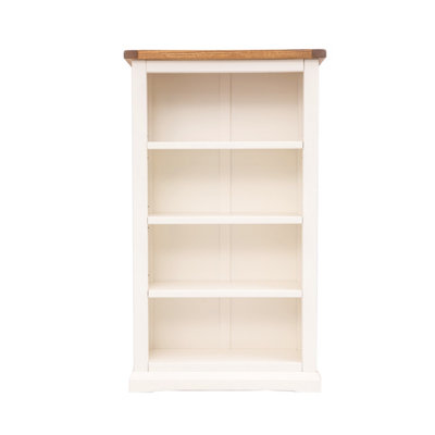 Cosenza Off White Bookcase 120x70x25cm