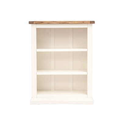 Cosenza Off White Bookcase 90x70x25cm