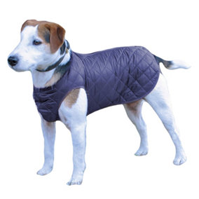 Cosipet Showerproof Step-In-Suit For Dogs Navy (24in)