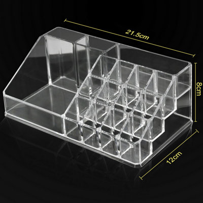 Cosmetic Lipstick Makeup Display Organiser Compact Vanity Storage Stand