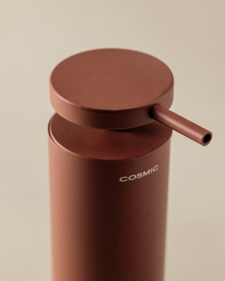 Cosmic Free Standing Soap Dispenser Matte White Geyser (185ML)