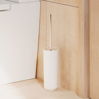 Cosmic Free Standing Toilet Brush Chrome Next