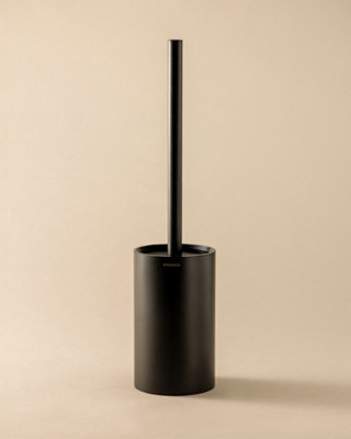 Cosmic Free Standing Toilet Brush Matte Black Architect Sp