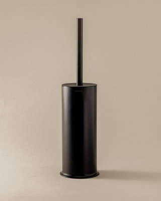 Cosmic Free Standing Toilet Brush Matte Black Geyser