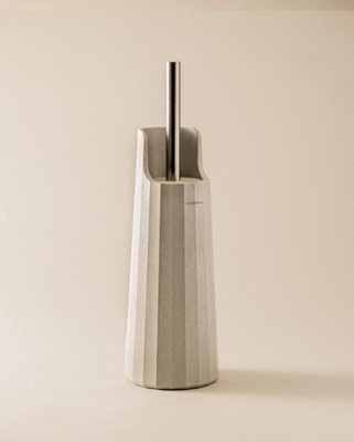 Cosmic Free Standing Toilet Brush White Natur Avenir