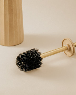 Cosmic Free Standing Toilet Brush White Natur Avenir - 4