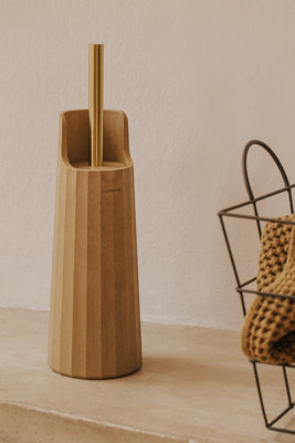 Cosmic Free Standing Toilet Brush White Natur Avenir - 5