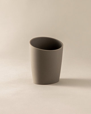 Cosmic Free Standing Toothbrush Holder Matte Grey Saku