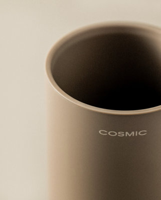 Cosmic Free Standing Toothbrush Holder Matte White Geyser