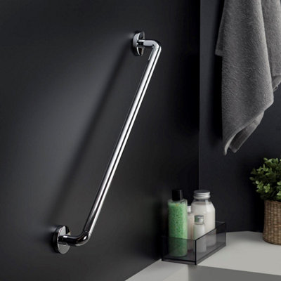 COSMIC Grab rail 60cm, Straight, Silver, Supports up to 150kg ...