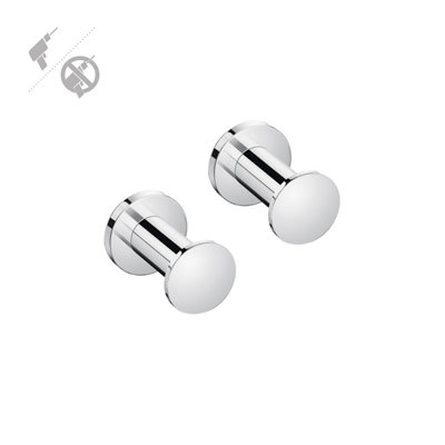 Cosmic Hook Wall-mounted Chrome Architect