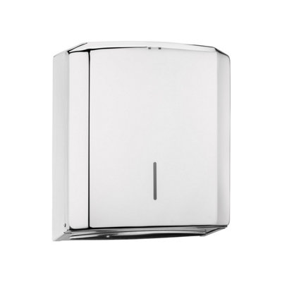 Cosmic Paper Towel Dispenser Glossy Stainless Steel Architect
