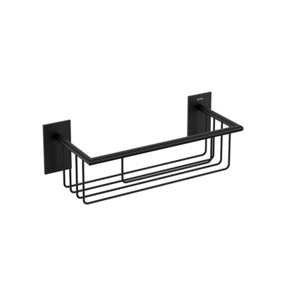 Cosmic Shower Soap Dish Matte Black Stick