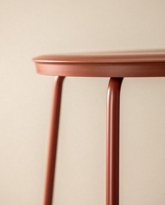 Cosmic Stool Matte Black Geyser - 3