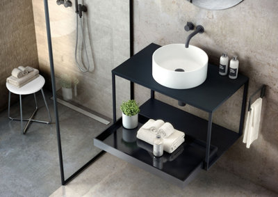 Cosmic Stool Matte White Architect