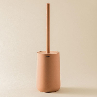 COSMIC Saona Toiletborstel, elegant design, van hars, wc-borstelhouder in Blossom
