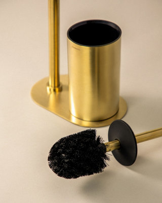 Cosmic Toilet Brush/Paper Holder Matte White Architect Sp - 4