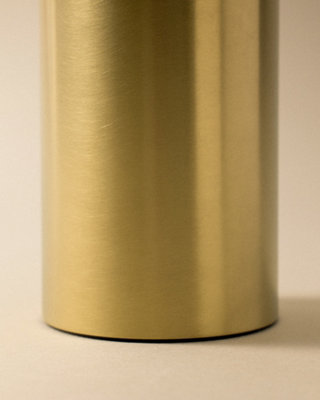COSMIC Toothbrush holder 6,5cm, Freestanding,  Gold, Anti-corrosion, Architect S+ Collection