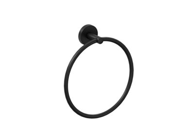 Cosmic Towel Ring Matte Black Start