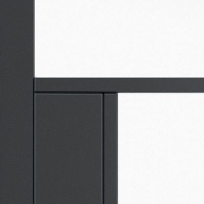 Cosmo Grey Clear Glass Internal Laminate Door