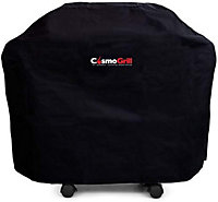 CosmoGrill BBQ Barbecue Cover 600D Oxford Fabric Cloth Heavy Duty UV Protected (DUO DUEL FUEL)