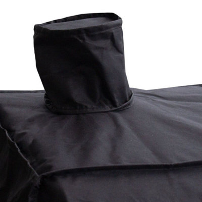 CosmoGrill BBQ Barbecue Cover 600D Oxford Fabric Cloth Heavy Duty UV Protected (XL Smoker Cover)