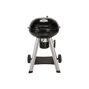 CosmoGrill Kettle Charcoal, Freestanding Portable BBQ with Adjustable Vents, Integrated Thermometer - FREE NEXT-DAY DELIVERY