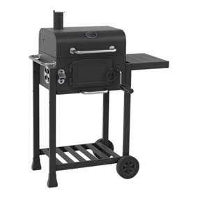 CosmoGrill Outdoor Jr. Smoker Barbecue Charcoal Portable BBQ Grill Garden - FREE NEXT-DAY DELIVERY