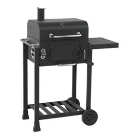 CosmoGrill Outdoor Jr. Smoker Barbecue Charcoal Portable BBQ Grill Garden (ORDER BY 4 PM FOR FREE NEXT DAY DELIVERY)
