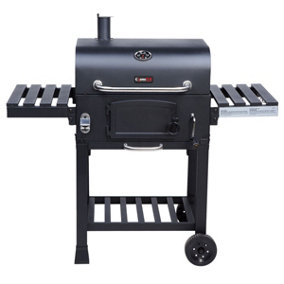 CosmoGrill Outdoor XL Smoker Barbecue Charcoal Portable BBQ Grill Garden (ORDER BY 4 PM FOR FREE NEXT DAY DELIVERY)