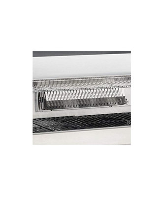 CosmoGrill Platinum Stainless Steel 4+2 Silver Gas Barbecue with Side Searer and Storage - 6