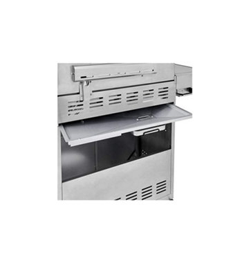 CosmoGrill Platinum Stainless Steel 4+2 Silver Gas Barbecue with Side Searer and Storage - 4