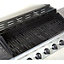 CosmoGrill Pro 6+1 Silver Gas Barbecue with Weatherproof Cover and Side Burner