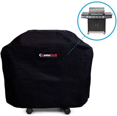 CosmoGrill Pro Deluxe 5 Gas Burner 4+1 Barbecue Grill with Storage & Weatherproof Cover - NEXT DAY DELIVERY INC WEEKEND
