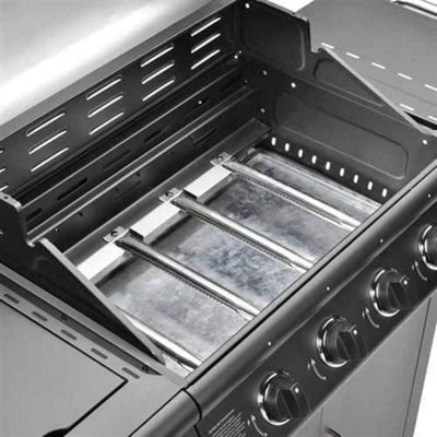 CosmoGrill Pro Deluxe 5 Gas Burner 4+1 Barbecue Grill with Storage & Weatherproof Cover - NEXT DAY DELIVERY INC WEEKEND