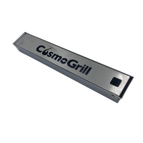 CosmoGrill Stainless Steel Smoker Box for Gas and Charcoal Barbecue